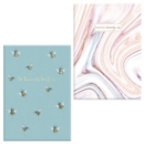 DIARY, A5 Week To View Marble/Bee Des.2 Asst. 2026