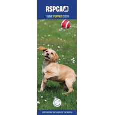 CALENDAR,Slim,I Love Puppies (RSPCA)