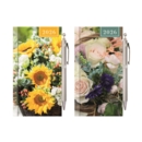 DIARY,Slim, Floral Photo, & Pen, 2 Asst 2026 CDU