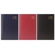 DIARY, A5 Index Day to Page 3 Asst Col 2026