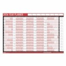 YEAR WALL PLANNER 2026 Inc. Pen & Sticky Notes,H/pk