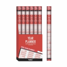YEAR WALL PLANNER 2026 Inc. Pen & Sticky Notes,CDU
