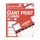 CALENDAR,Giant Print Planner Month To View, 2026 H/pk