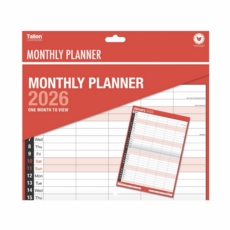 CALENDAR, 5 Column Engagement A3 Month To View 2026,H/pk