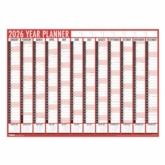 YEAR WALL PLANNER 2026 Folded 84x60cm (Open) H/pk