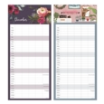 CALENDAR,Family Organiser Slim 5 Columns, 2 Asst. 2026 H/pk