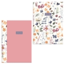 DESK DIARY,A5 Week To View Kraft Wild Bloom 2026 CDU