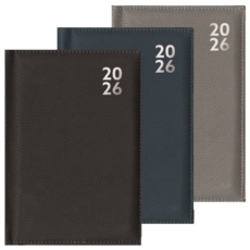 DIARY,Premium,Soft Cover 2026 A4 Day Page Appointment 3 Asst