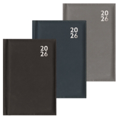 DIARY,Premium,Soft Cover 2026 A5 Day Page Appointment 3 Asst