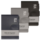 DIARY/ORGANISER,A6,Week to View,With Pen,3 Asst, 2026