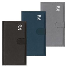 DIARY,Slim  & Pen Soft Cover, 2026 Week to View CDU