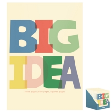 COMBINATION PAD,Big Riso,A4 Ruled, Plain & Square Pages