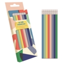 PENCIL,HB Rubber Tipped 8's Big Riso H/pk