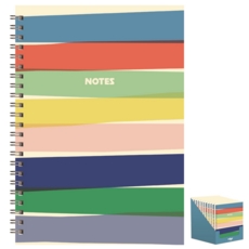 NOTEBOOK,A5 Big Riso Twin Wire CDU