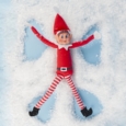 NAUGHTY ELVES,Boy Long Leg with Hat 12" CDU