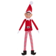 NAUGHTY ELVES,Boy Long Leg with Hat 12" CDU