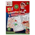 NAUGHTY ELVES,Colouring Book with Stickers