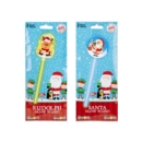 GLOW WAND,Santa & Rudolph 20cm I/cd