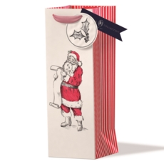 GIFT BAG,Classic Santa (Bottle)