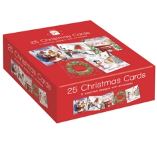 BOXED CARDS,Christmas Bumper Value 25's