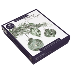 BOXED CARDS,Wreath & Baubles 20's