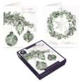 BOXED CARDS,Wreath & Baubles 20's