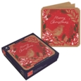 BOXED CARDS,Red Robin Deluxe With Insert 10's