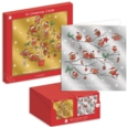BOXED CARDS,Metallic Robins Square10's CDU