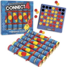 CRACKERS,30cm Connect 4 6's FSC (Hasbro)