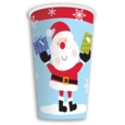 XMAS PAPER CUPS, Kids Characters 8oz 6's CDU