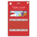 XMAS TABLE COVER, Santa & Friends 120 x 180cm