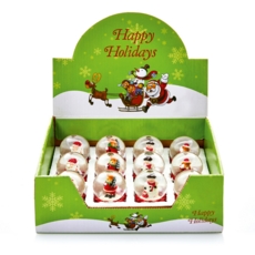 ORNAMENT,Waterglobe 45mm Assorted CDU