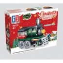 BUILDING BRICKS,Elk,Santa Train & Tree 4 Assorted