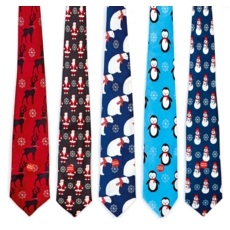 TIE,Musical Christmas Characters 5 Asst