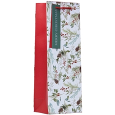 GIFT BAG,Frosted Foliage (Bottle)
