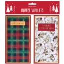 XMAS MONEY WALLETS,Traditional 4's