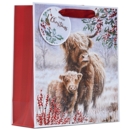 GIFT BAG,Highland Cow (Medium)