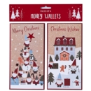 XMAS MONEY WALLETS,Christmas Gonks 4's