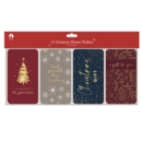 XMAS MONEY WALLETS,Christmas Contemporary 4's
