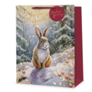GIFT BAG,Christmas Rabbit (Extra Large)