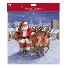 ADVENT CALENDAR,Large Santa