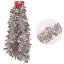 TINSEL,Silver 6ply 100mm x 2m