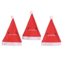 HAT,Santa Plush Assorted Xmas Slogans