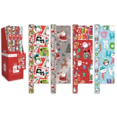 XMAS ROLLWRAP,4m Novelty Cute Kids FDU