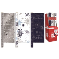 XMAS ROLLWRAP,4m Midnight Blue FDU