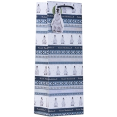GIFT BAG,Penguin Fairisle (Bottle)