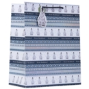 GIFT BAG,Penguin Fairisle (Large)