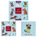 BOXED CARDS,Luxury Christmas Pups 10's 2 Assorted