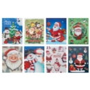 NOTEBOOK Lenticular Christmas 8 Assorted CDU