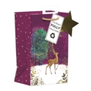 GIFT BAG,Whimsical Reindeer (Small)